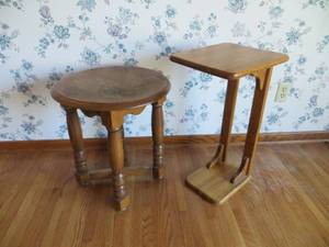 lot 67 image: 2 Wooden Side Tables