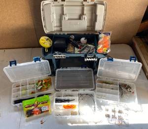 lot 144 image: Tackle Box with Contents