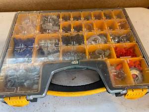 lot 152 image: Misc supplies drill bit index and wrenches