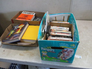 Books and Dvds