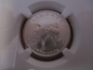 NGC Certified 1776-1976 S (San Francisco Mint) MS 66 Silver Washington Bi-Centennial Dollar
