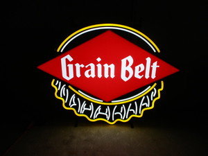 Grain Belt Beer Sign