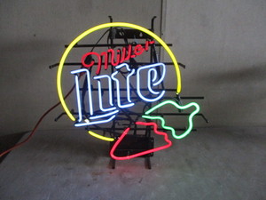 Miller Lite Beer Sign