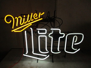 Miller Lite Beer Sign