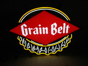 Grain Belt Beer Sign