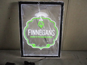 Finnegans Beer Sign