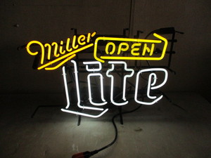 Miller Lite Beer Sign