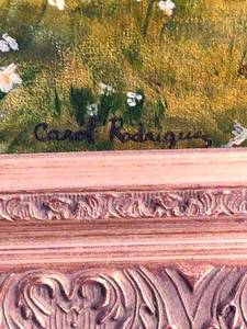 lot 8 image: Oil Painting...