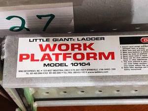 lot 27 image: 2 Clamps, Trowel, Lil Giant Loader ...