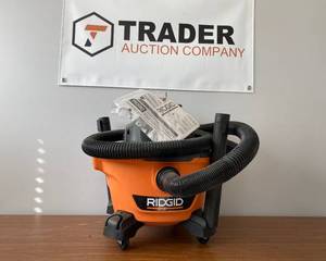 lot 29 image: Ridgid WetDry Vacuum, 6 gallon capacity - SHIPPING AVAILABLE