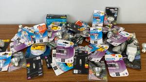 lot 97 image: Halogen and LED LandscapeAccent Light Bulbs, etc - SHIPPING AVAILABLE