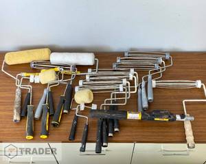 lot 129 image: Paint Roller Frames and Extension - SHIPPING AVAILABLE