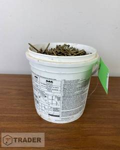 lot 253 image: Bucket of 12d Framing Nails