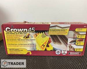 lot 124 image: Crown Molding Jig, new - SHIPPING AVAILABLE