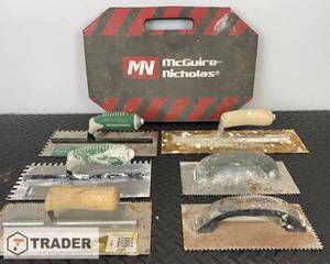 lot 144 image: Wall Tile and Flooring Trowels - SHIPPING AVAILABLE