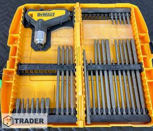 lot 165 image: Dewalt Screwdriver Bit Set - SHIPPING AVAILABLE