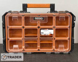 lot 110 image: Ridgid Portable Storage Case - SHIPPING AVAILABLE