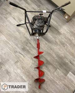 lot 6 image: 3.8 HP Tecumseh Post Hole Digger