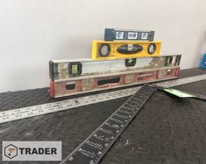 lot 163 image: Leveling and Measuring Tools