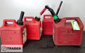 lot 183 image: Four Gas Cans
