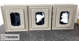 lot 184 image: Three Vinyl Electrical Blocks - SHIPPING AVAILABLE
