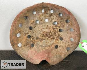lot 90 image: Antique Tractor Seat - SHIPPING AVAILABLE