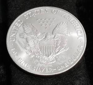 1995 AMERICAN SILVER EAGLE 1 TROY OZ. .999 FINE SILVER DOLLAR