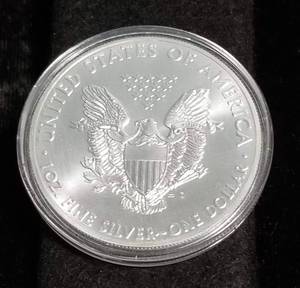 2014 AMERICAN SILVER EAGLE 1 TROY OZ. .999 FINE SILVER DOLLAR