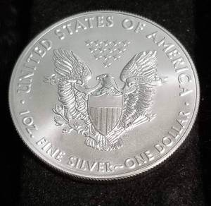2019 AMERICAN SILVER EAGLE 1 TROY OZ. .999 FINE SILVER DOLLAR