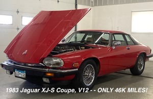 lot 2 image: 1983 Jaguar XJ-S Coupe With V12 Engine -- LOW MILES