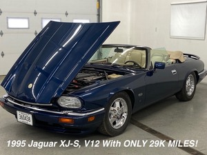 lot 1 image: 1995 Jaguar XJ-S Convertible With V12 Engine -- LOW MILES