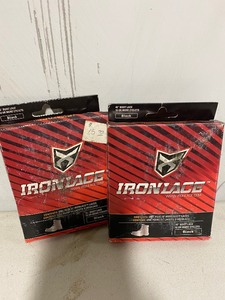 lot 11 image: 2 Packs of 45 Ironlace Boot Laces with 1 Boot Saver Toe Gaurd