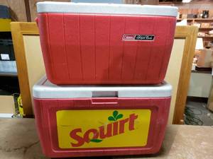lot 17 image: 2 Coleman Coolers