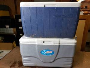 lot 18 image: 2 Coleman Coolers