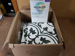 lot 39 image: 16 Pieces of Tile and Grout