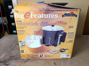 lot 58 image: Used Turkey Masterbuilt Turkey Fryer