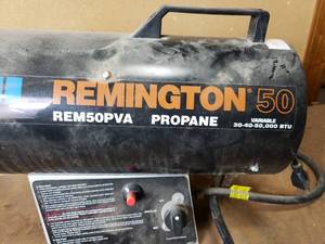 lot 64 image: Remington 50 Propane Heater