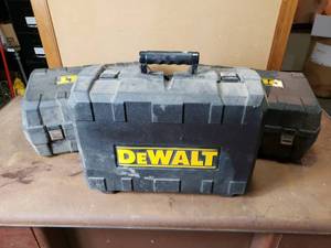 lot 65 image: Empty Dewalt Tool Cases