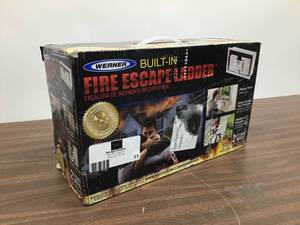 lot 11 image: Werner 2-Story Built-In Fire Escape Ladder