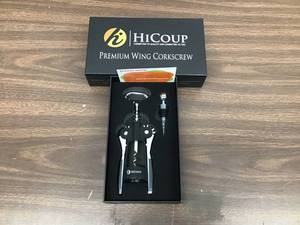 lot 26 image: Hicoup Wing Corkscrew Wine Opener  Premium All-In-One Wine Corkscrew