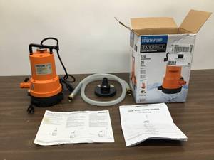 lot 35 image: Everbilt 14 HP 2-in-1 Utility Pump