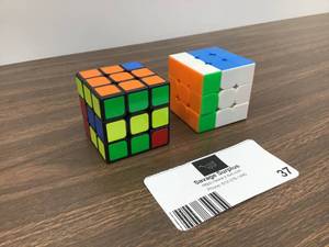 lot 37 image: Lot Of 2 Genuine Speed Ripper Light Rubiks Cubes
