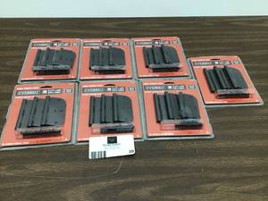 lot 39 image: Lot Of 7 Everbilt 3-12 in. Oil-Rubbed Bronze 58 in. Radius Security Door Hinges Value Pack (3-Pack)
