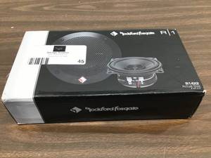 lot 45 image: Rockford Fosgate R14X2 60watt Car Speakers