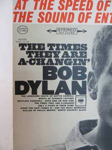 lot 44 image: VINTAGE Bob Dylan Promotional Poster