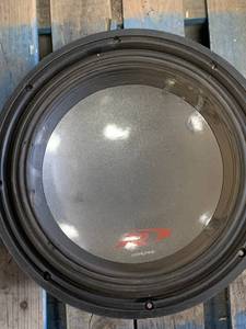 lot 7 image: Alpine SWR-1223D 12 Type R Subwoofer $159 retail