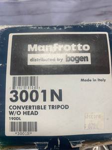 lot 46 image: Bogen Manfrotto Italian Professional Tripod