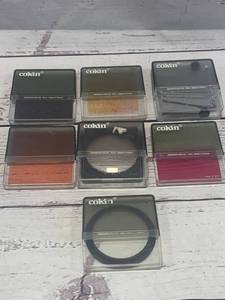 lot 62 image: Lot of 7 Cokin Lens Filters