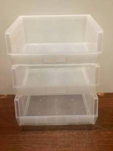 Clear Shelf Bins