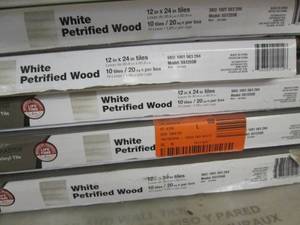 lot 16 image: 6 Cases TrafficMaster White Petrifi...